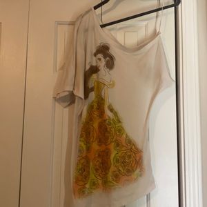 Princess Belle off the shoulder shirt Size : M